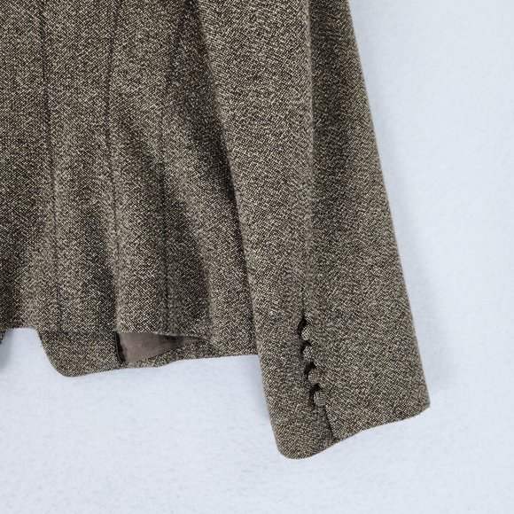 Ann Taylor Brown Tweed Blazer - Picture 8 of 9
